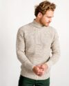 pelle p stickad tröja alani sweater beige pp4821 0755 m Nautical Store
