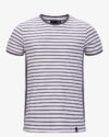 pelle p t shirt classic stripe short sleeve gra pp5983 1950 1 Nautical Store