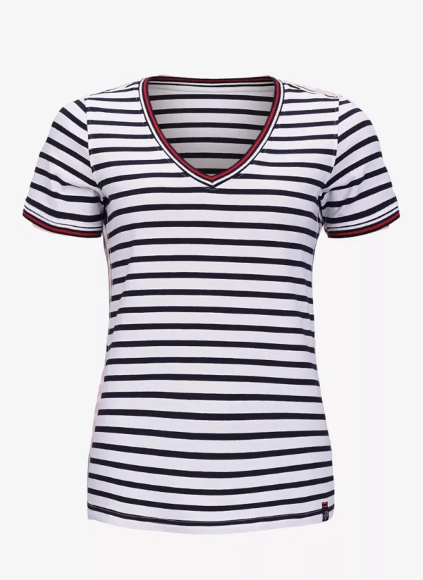pelle p dam t shirt w classic stripe ss marinbla pp5982 1598 1 Nautical Store